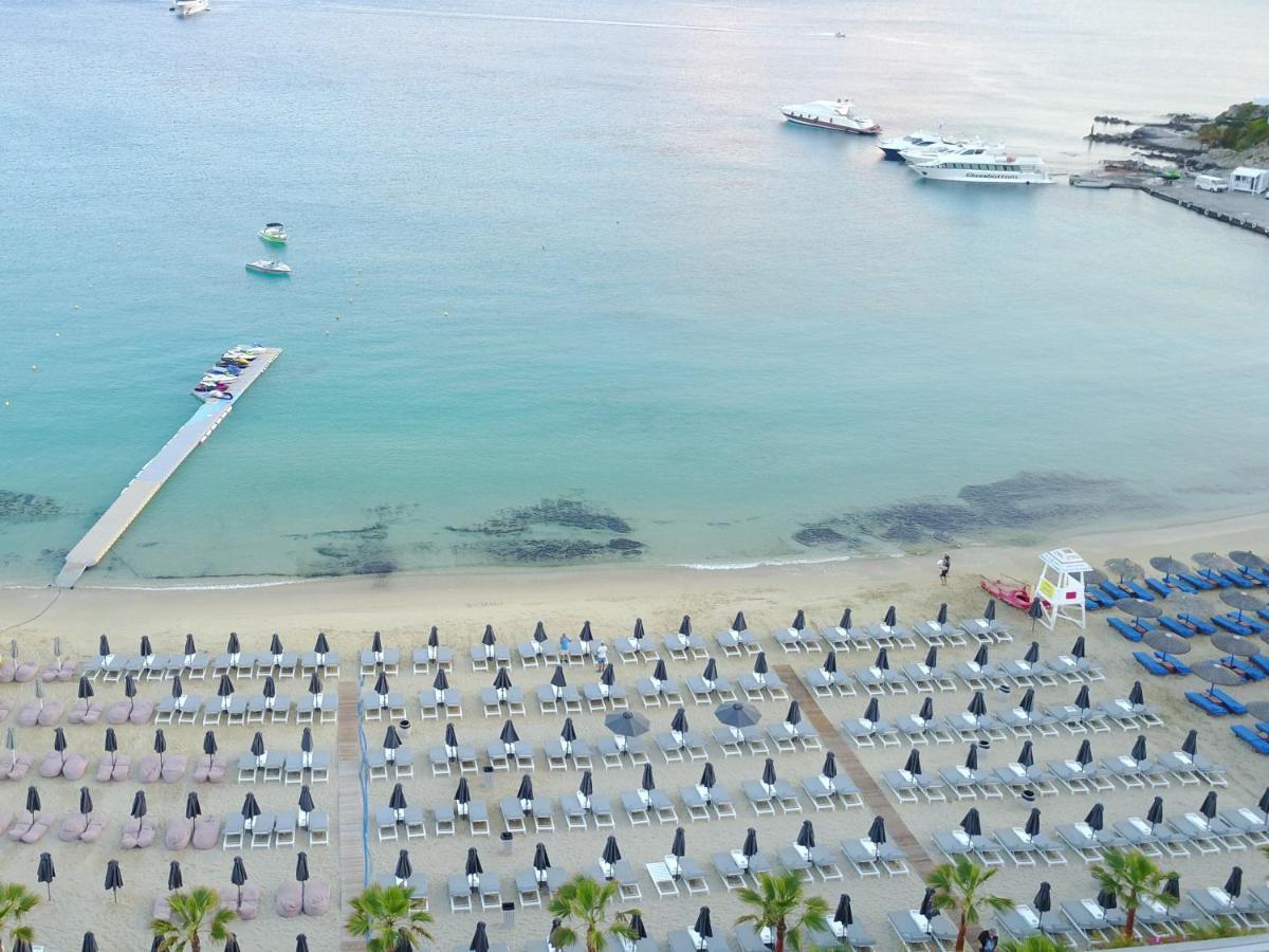 Mykonos Dove Beachfront Hotel Platísz Jalósz Kültér fotó