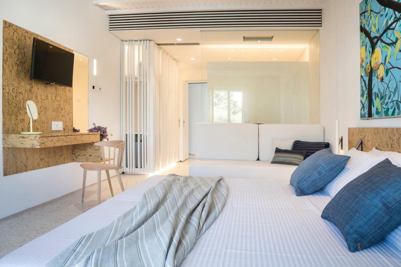 Mykonos Dove Beachfront Hotel Platísz Jalósz Kültér fotó
