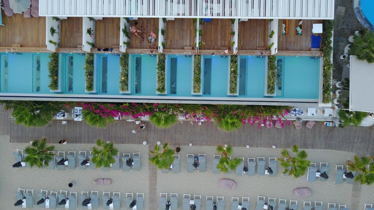 Mykonos Dove Beachfront Hotel Platísz Jalósz Kültér fotó
