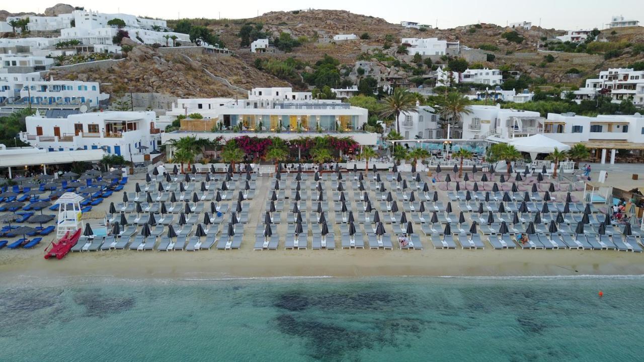 Mykonos Dove Beachfront Hotel Platísz Jalósz Kültér fotó