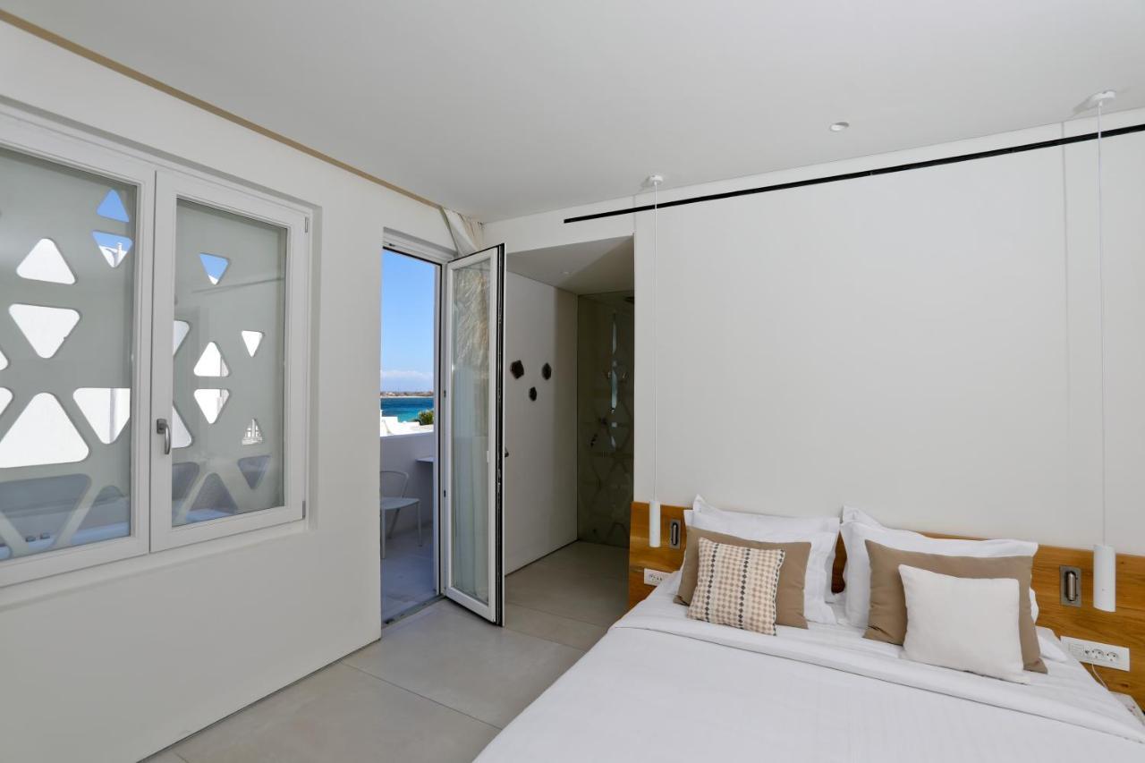 Mykonos Dove Beachfront Hotel Platísz Jalósz Kültér fotó